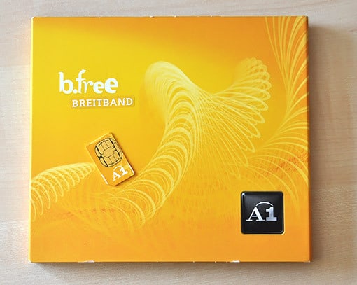 A1 B.FREE Breitbandkarte