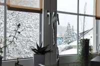 Blick aus dem Bürofenster