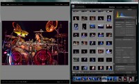 Lightroom Dualmodus auf einem Display Lightroom Dualmodus auf einem Display