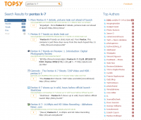 Topsy Suchergebnisse