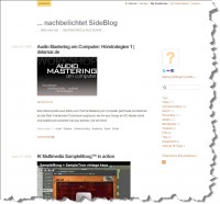 ... nachbelichtet Sideblog bei posterous.com