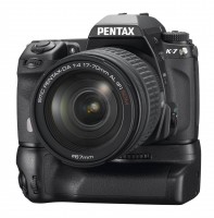 Pentax K-7 mit Batteriegriff