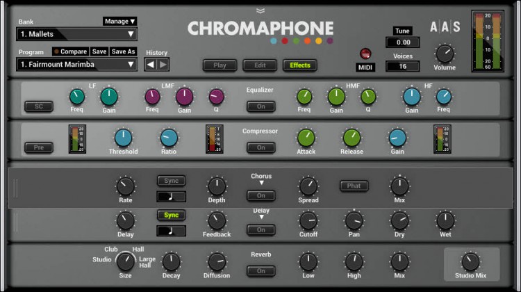 AAS Chromaphone Effekt-Module