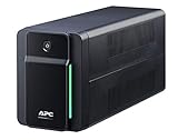 APC Back UPS BX – BX950MI-GR - unterbrechungsfreie Stromversorgung 950 VA mit Schuko Ausgängen, Batteriesicherung & Überspannungsschutz, Backup-Batterie mit AVR, Datensicherungsfunktion