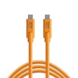 Tether Tools USB-C zu USB-C Kabel, 4,60 m, orange