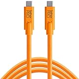 Tether Tools TetherPro Datenkabel für USB-C an USB-C - 4,6m/orange