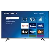 METZ Blue Roku TV, 4K UHD Smart TV, 43 Zoll, 109 cm, Fernseher mit Triple Tuner, mit WLAN, LAN, HDMI, USB, HDTV, 43MUD6011Z
