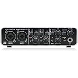 Behringer UMC204HD Audiophiles 2x4, 24-Bit/192 kHz USB-Audio/MIDI-Interface mit Midas-Mikrofonvorverstärkern