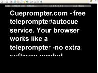 Cueprompter Teleprompter