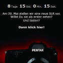 Neue Pentax SLR angekündigt