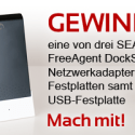 Gewinne eine Seagate FreeAgent Dockstar Netzwerkadapter mit 500GB Festplatte
