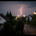 Strrrriiike! Das erste brauchbare Gewitterfoto