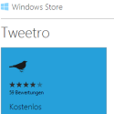 Tweetro: Vielversprechende neue Twitter-App für Windows 8