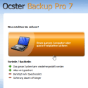 Ocster Backup Pro 7 – preiswerte Backup-Software mit interessanten Funktionen