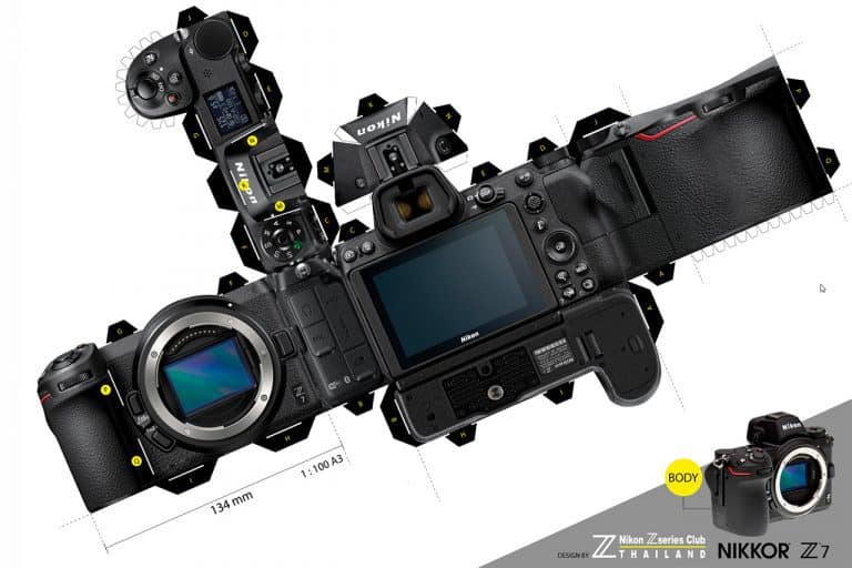 Nikon Z7 als Bastelbogen