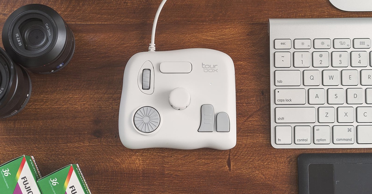 Und noch ein neuer Lightroom Hardware-Controller: Tourbox
