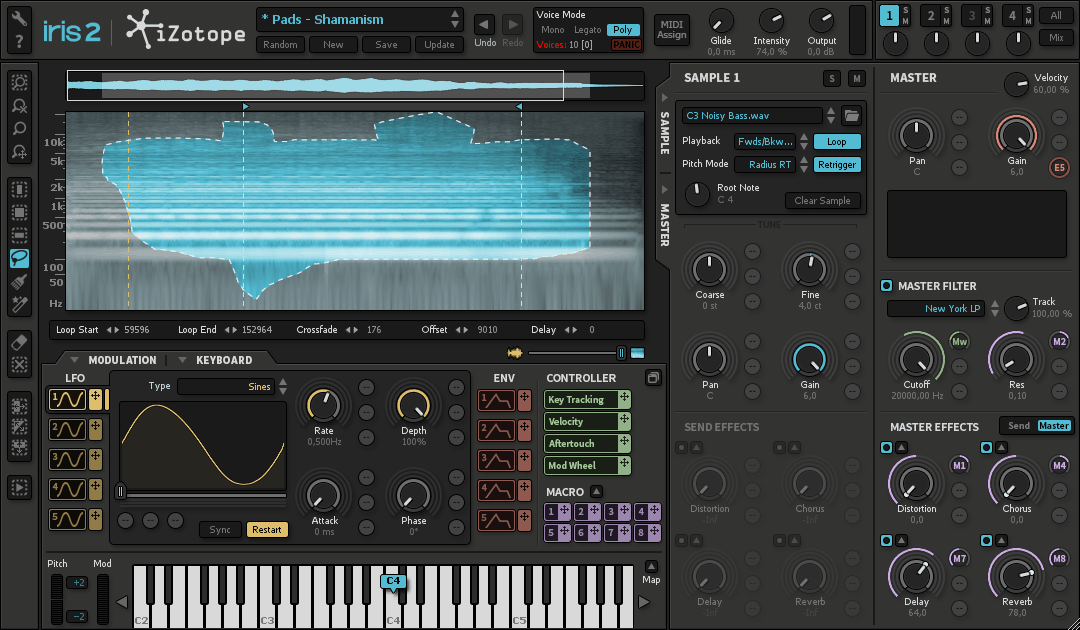 Plugin Boutique: IZotope Iris 2 Synthesizer kostenlos statt 149 €