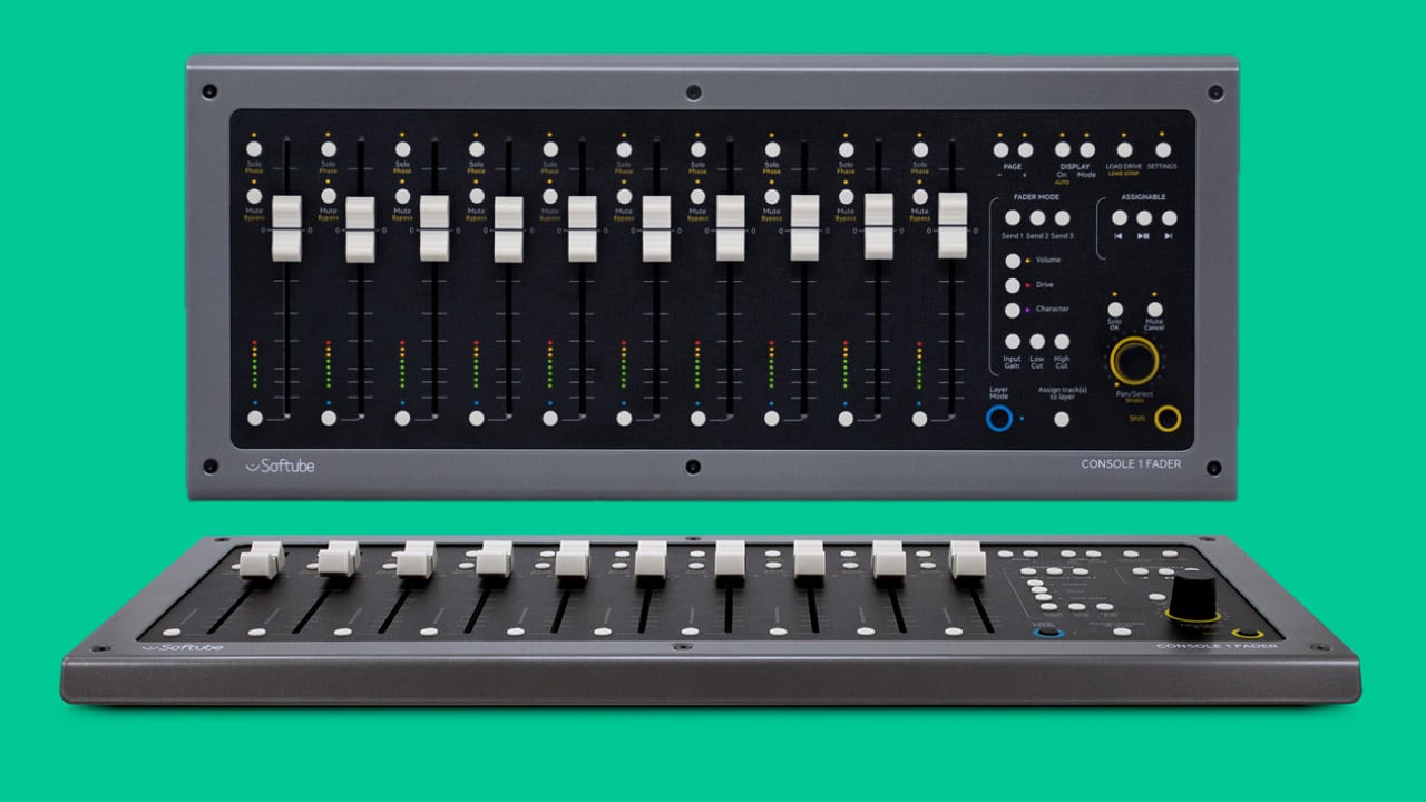 Softube kündigt Console 1 Fader Controller an
