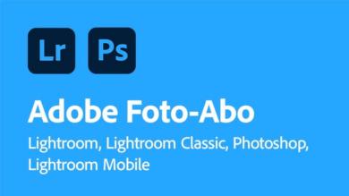 Adobe Foto-Abo im Angebot