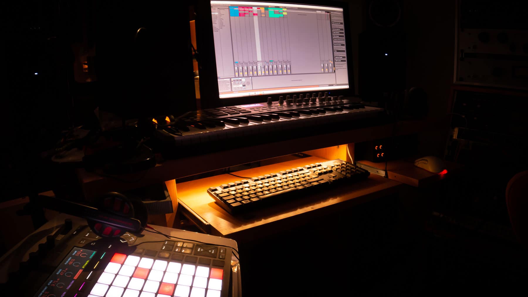 Ableton Live und Push 2 im Studio