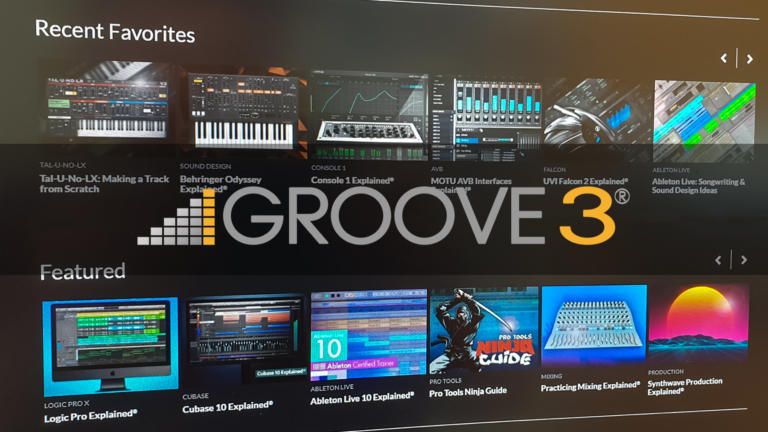 Audio-Software, Musikproduktion und Instrumente mit Groove3 lernen – 15 Tage kostenlos nutzen