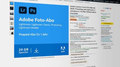 Adobe Creative Cloud Foto-Abo an Weihnachten im Angebot