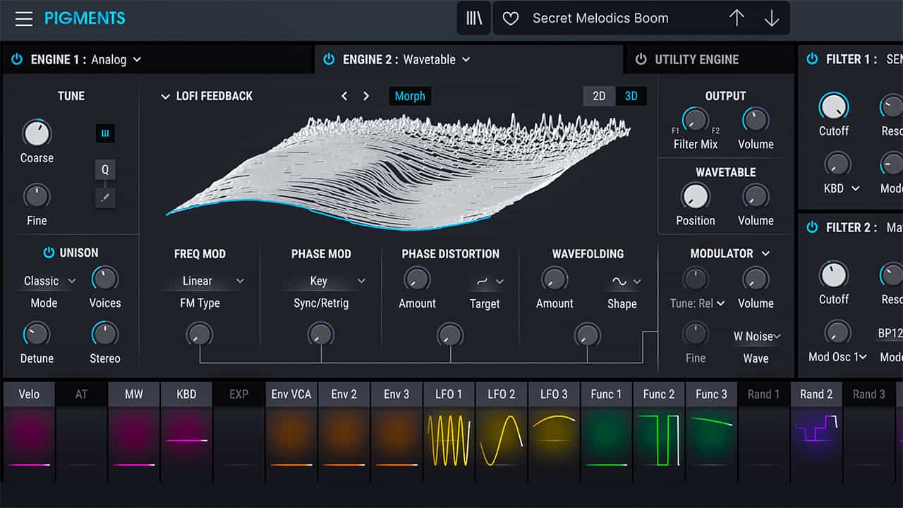 Arturia Pigments 3 Software Synthesizer