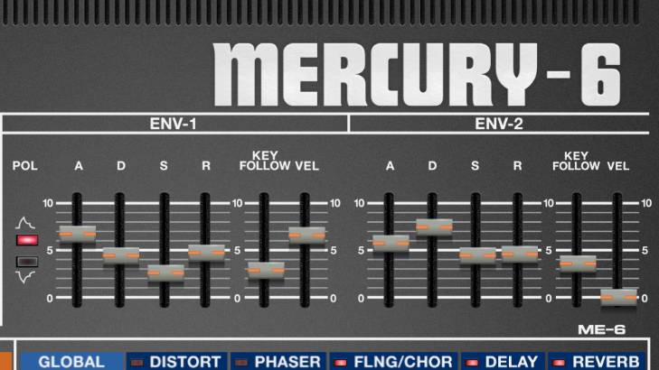 Cherry Audio Mercury-6 erschienen
