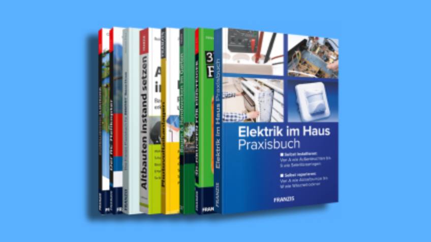 FRANZIS-Heimwerker-E-Book-Paket gratis statt 490 €
